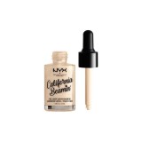 Iluminator lichid, NYX, California Beamin, 03 Pearl Necklace, 22 ml