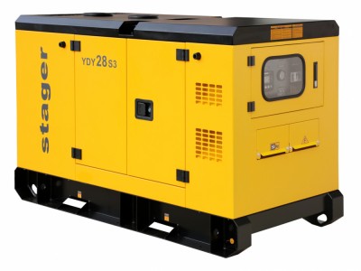 Generator insonorizat Stager YDY28S3, 28kVA, 36A, 1500rpm, trifazat, diesel foto
