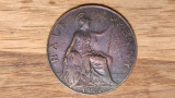 Marea Britanie - moneda de colectie - 1/2 half penny 1922 - patina deosebita !, Europa