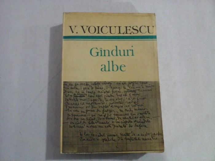 GINDURI ALBE - V. VOICULESCU