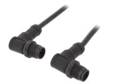 Cablu senzori automatizări M12-M12 1m