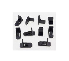 Set 10 buc. Cleme grila masca fata MAZDA 3 (BM), 07.2017-05.2019, Mazda 6 (GJ), 03.2018-; CX-3 (DK), 01.2015-; CX-30 (DM), 09.2019-; CX-5, 06.2017-;