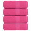 VidaXL Prosoape pentru oaspeți 4 buc Roz 30x50 cm 360 g/m&sup2; 100% bumbac 137044