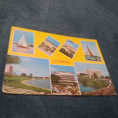 CARTE POSTALA - LITORAL CIRCULATA foto
