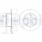 DELPHI BG2746 Disc frana