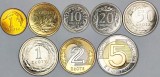 POLONIA LOT / SET , Nr 1 - 8 buc : 1 + 5 +10 + 20 + 50 Groszy +1+ 2 +5 Zloti 2022 , XF+