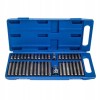 Trusa profesionala multifunctionala biti,torx,hex,spline 40 piese,scurte,lungi - Albastru, Dactylion