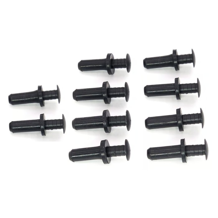 Set 10 clema fixare plastic Mercedes Clasa C, CLK, E, GL, GLK, ML, SLC, SLK, tapiterii portbagaj