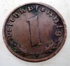B.078 GERMANIA 1 REICHSPFENNIG 1938 F, Europa, Bronz