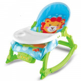 Balansoar pentru copii cu vibratii si scaun de masa Lion, Oem