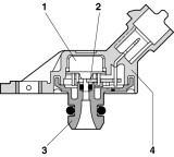 BOSCH 0 281 002 244 senzor,presiune supraalimentare