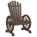 Cumpara ieftin Scaun de gradina Adirondack, lemn masiv de brad