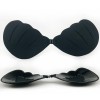 Sutien Invizibil Silicon Push-Up Negru A B C D, Reutilizabil, Adeziv Medical, Efect Ridicare, Ideal Spate Gol
