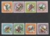 Mongolia 1959 - #29 Sporturi Nationale (Naadam) 8v MNH, Nestampilat