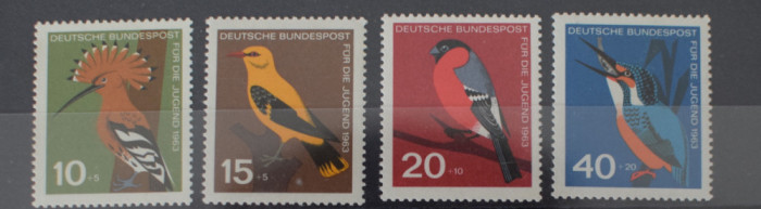TS24/01 Timbre Bundespost - Pasari nestampilat