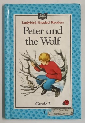 LADYBIRD GRADED READERS , GRADE 2 , PETER AND WOLF , written by SUE ULLSTEIN , 1987 foto