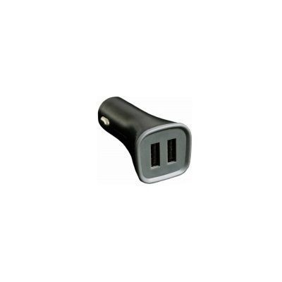 INCARCATOR DUBLU AUTO 2X 2,4 A (24 W) MW USB24D MINWA foto