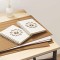 vidaXL Panouri de decor 12 pcs Alb 30 x 42 x 0.3 cm Lemn compozit 885583