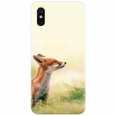 Husa silicon pentru Xiaomi Mi 8 Pro, Fox Scenting Breeze foto