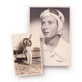 Mariana Drăgescu și &bdquo;Escadrila Albă&rdquo;, două fotografii de epocă