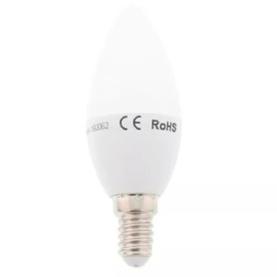 Bec LED lumanare E14 3W 230V lumina calda Well foto