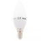 Bec LED lumanare E14 3W 230V lumina calda Well