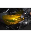 Folie Auto Galbena Universala Proiectoare Ceata Stopuri Tuning Look Sportiv Protectie Zgarieturi Vizibilitate Sporita