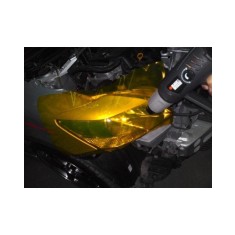 Folie galbena pentru proiectoarele de ceata sau stopuri