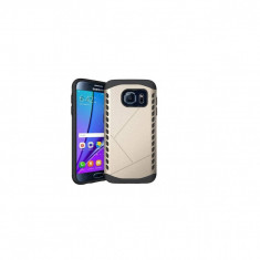 Husa Compatibila cu Samsung Galaxy S7 G930 - iberry Armor Shield Gold