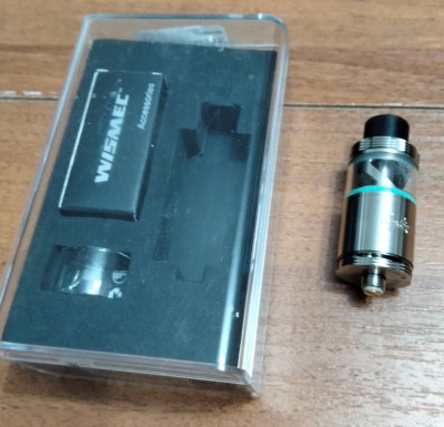 Atomizor tigara electronica Wismec Cylin RTA utilizat foto