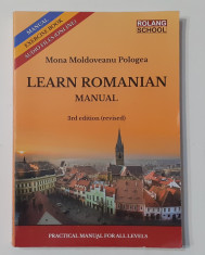 Mona Moldoveanu Pologea - Learn Romanian Manual 2016 (Engleza) VEZI DESCRIEREA foto