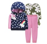 Trening pentru fetite - Rainbow (Marime Disponibila: 9-12 luni (Marimea 20, Superbaby