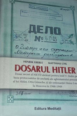 DOSARUL HITLER HENRIK EBERLE , MATTHIAS UHL CARTONAT foto