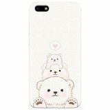 Husa silicon pentru Huawei Y5 2018, Family Bear