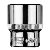 Tubulara hexagonala 3/8, 19 mm, otel CrV, NEO Tools