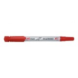 Cumpara ieftin Marker permanent pentru CD/DVD Pilot Twin negru si rosu 0.7mm rosu