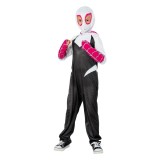 Costum Spiderman Gwen Stacy pentru fete 5-6 ani 110-116 cm