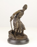 Cazac - statueta din bronz pe soclu din marmura FA-55, Religie
