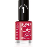 Cumpara ieftin Rimmel Super Gel By Kate gel de unghii fara utilizarea UV sau lampa LED culoare 042 Rock n Roll 12 ml