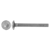 Evotools 675557 - Suruburi metrice torbante cu cap bombat 10x80 mm 50 bucati