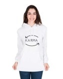 Hanorac dama alb - Karma - XL, THEICONIC