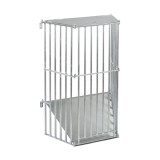 Iesle Metalica Galvanizata pentru Fan, Montare Perete, 81x114cm, Reduce Risipa Furaj, Consum Lent Animale, Gratuit Livrare Rapida