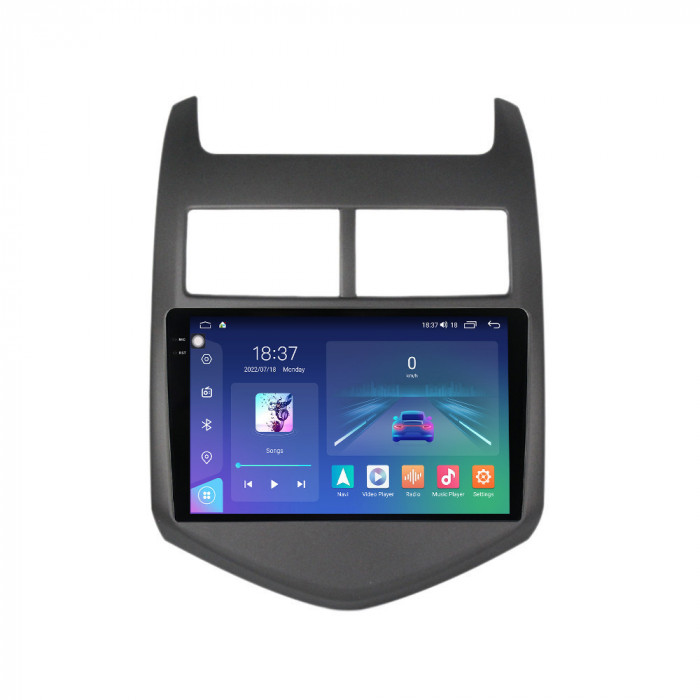 Navigatie dedicata cu Android Chevrolet Aveo 2011 - 2014, 4GB RAM, Radio GPS
