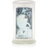 Kringle Candle Cashmere &amp; Cocoa lum&acirc;nare parfumată 624 g