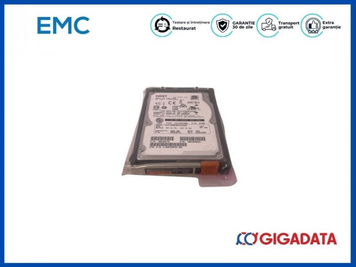 005050349 EMC HDD 900GB / 10K / SAS 6G / 2.5&quot; SFF / HOT-SWAP / FOR VNX STORAGE