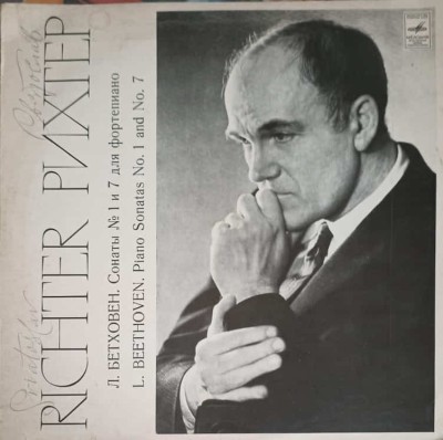 Disc vinil, LP. PIANO SONATAS NO.1 AND NO.7-L. BEETHOVEN, S. RICHTER-256604 foto