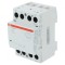 Contactor 4-poli 63A 230V AC/DC