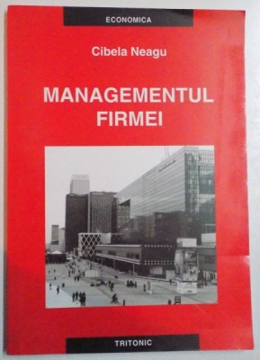 MANAGEMENTUL FIRMEI de CIBELA NEAGU , 2004 foto