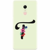 Husa silicon pentru Xiaomi Remdi Note 4X, Litera T