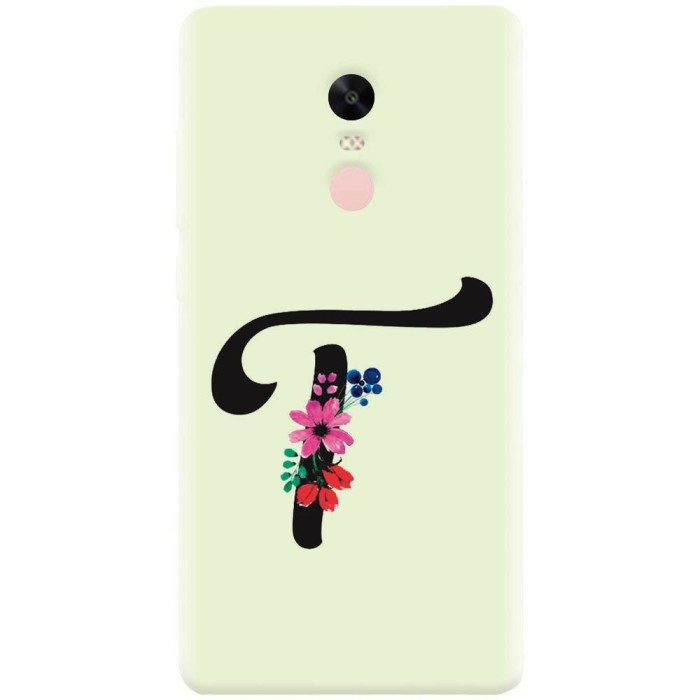 Husa silicon pentru Xiaomi Remdi Note 4X, Litera T